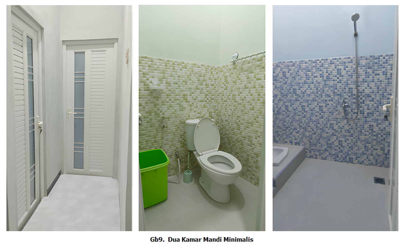 Kamar Mandi - Bersih & Exhaust